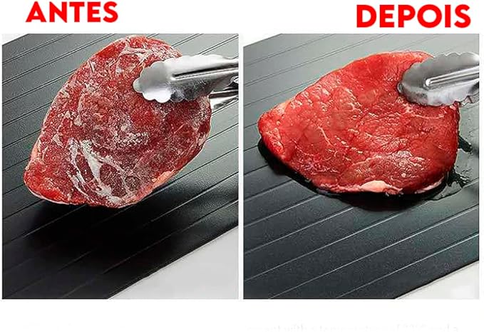 Tábua Mágica Para Descongelar Carne Alimentos Rápido Para Cozinha Casa