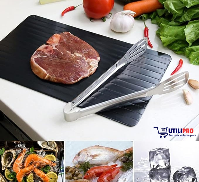 Tábua Mágica Para Descongelar Carne Alimentos Rápido Para Cozinha Casa