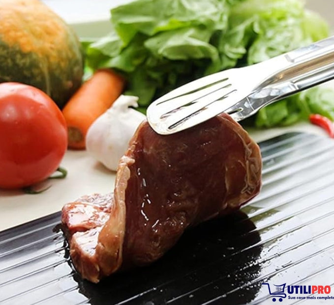 Tábua Mágica Para Descongelar Carne Alimentos Rápido Para Cozinha Casa